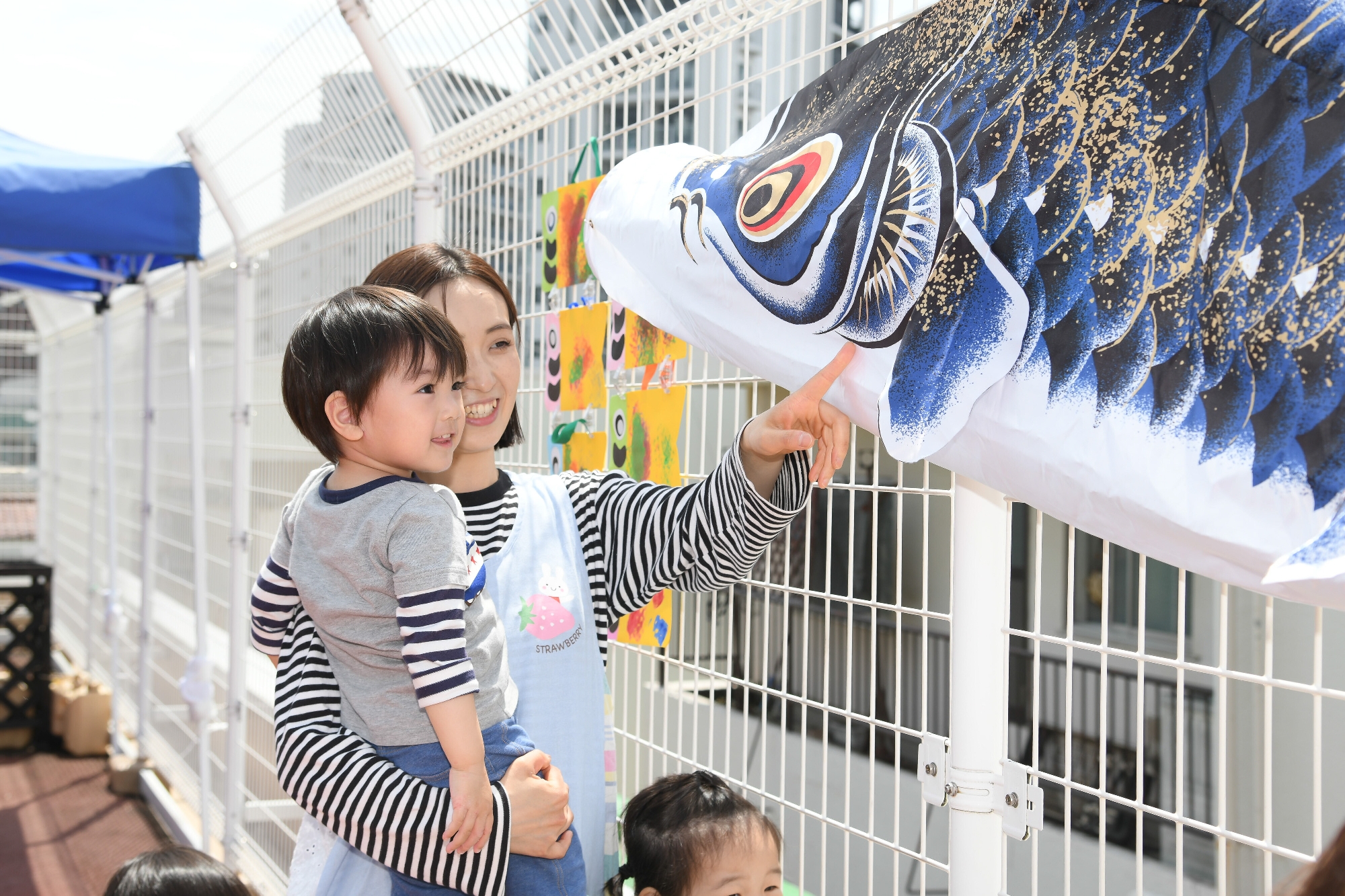 ✩こどもの日✩にちなんで記念撮影をしました！