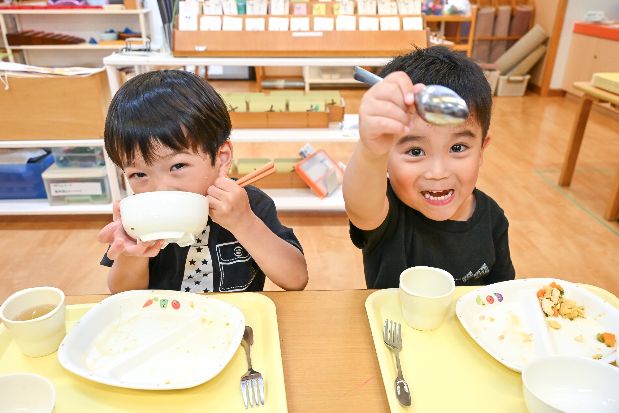 幼稚園の一日